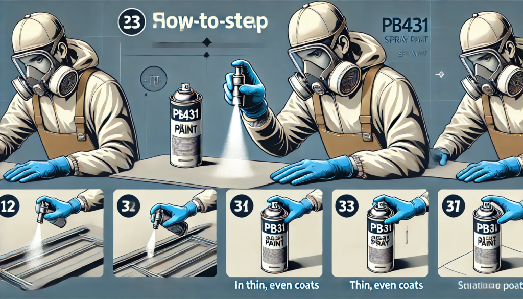 Key Features Of Pb431 Spray Paint