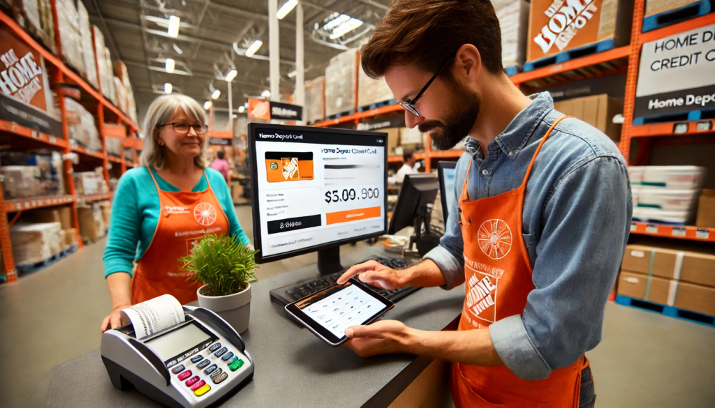 Making Payments Through HomeDepot.com/MyCard