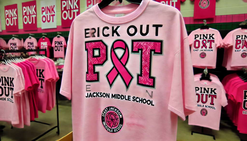 History of Pink Out Events at East Jackson Middle School