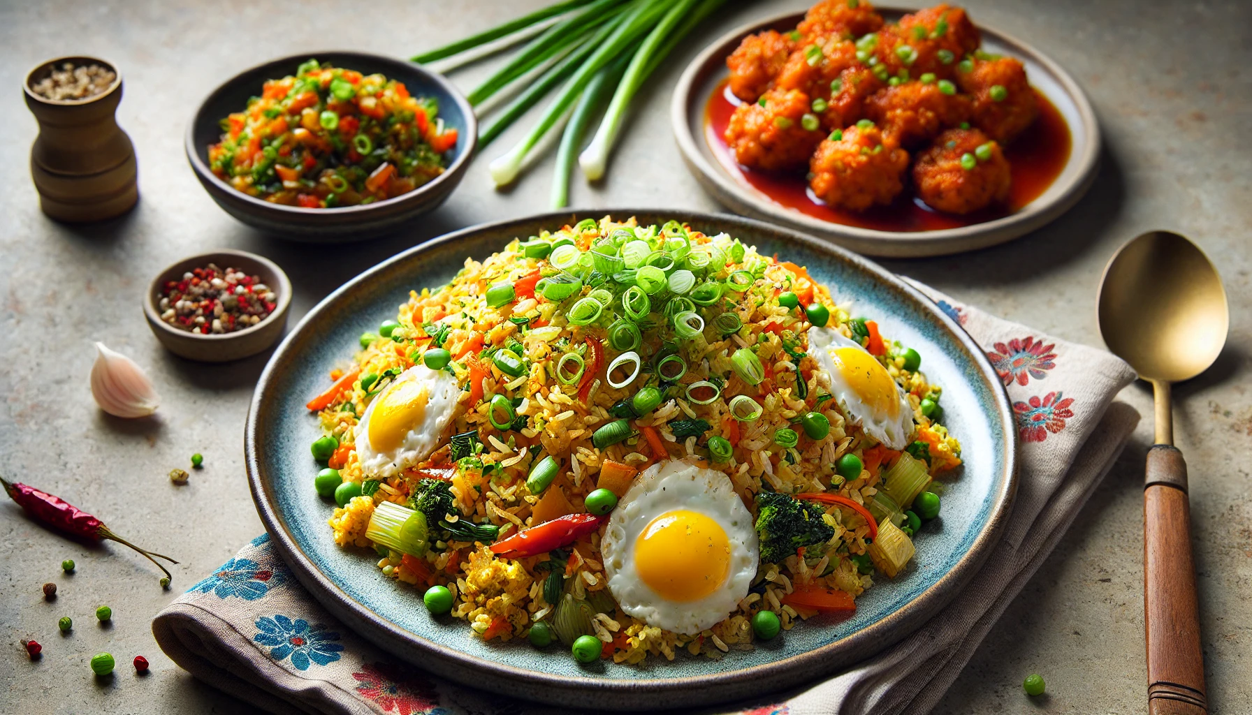 Anjappar Egg Fried Rice Recipe